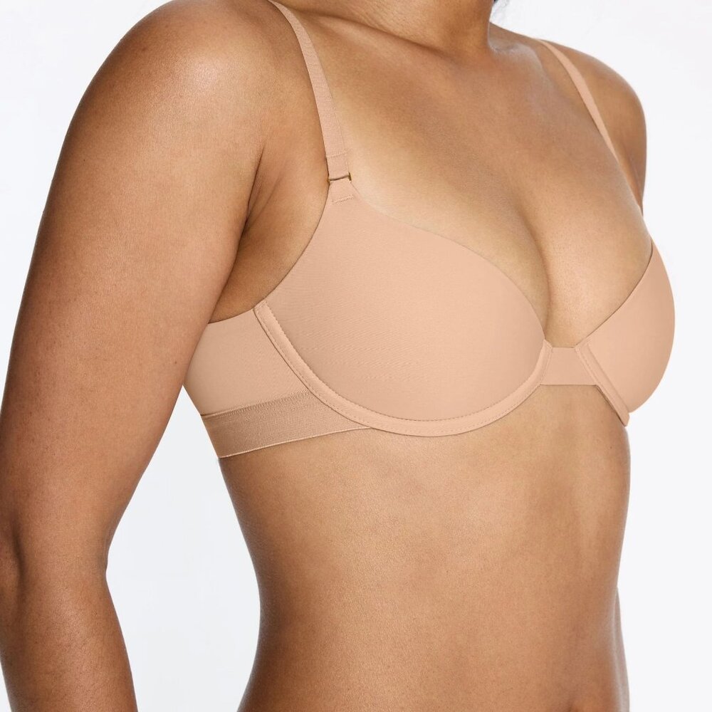 [SOLD] Pepper Ultimate Contour T-Shirt Bra / Demi T-shirt Bra - 34A / Buff